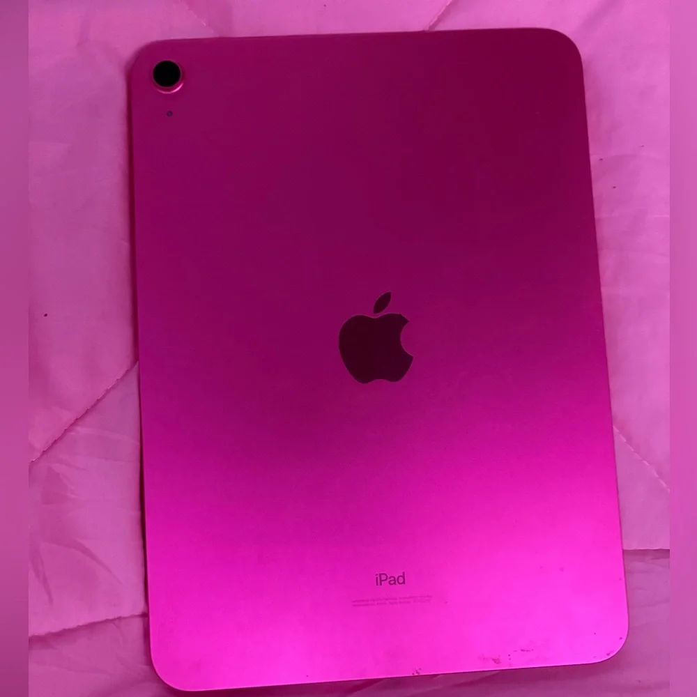 Pink iPad